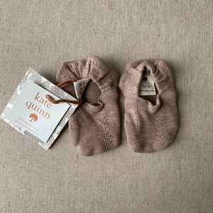 Kate Quinn baby booties